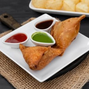 Paneer Bhurji Samosa